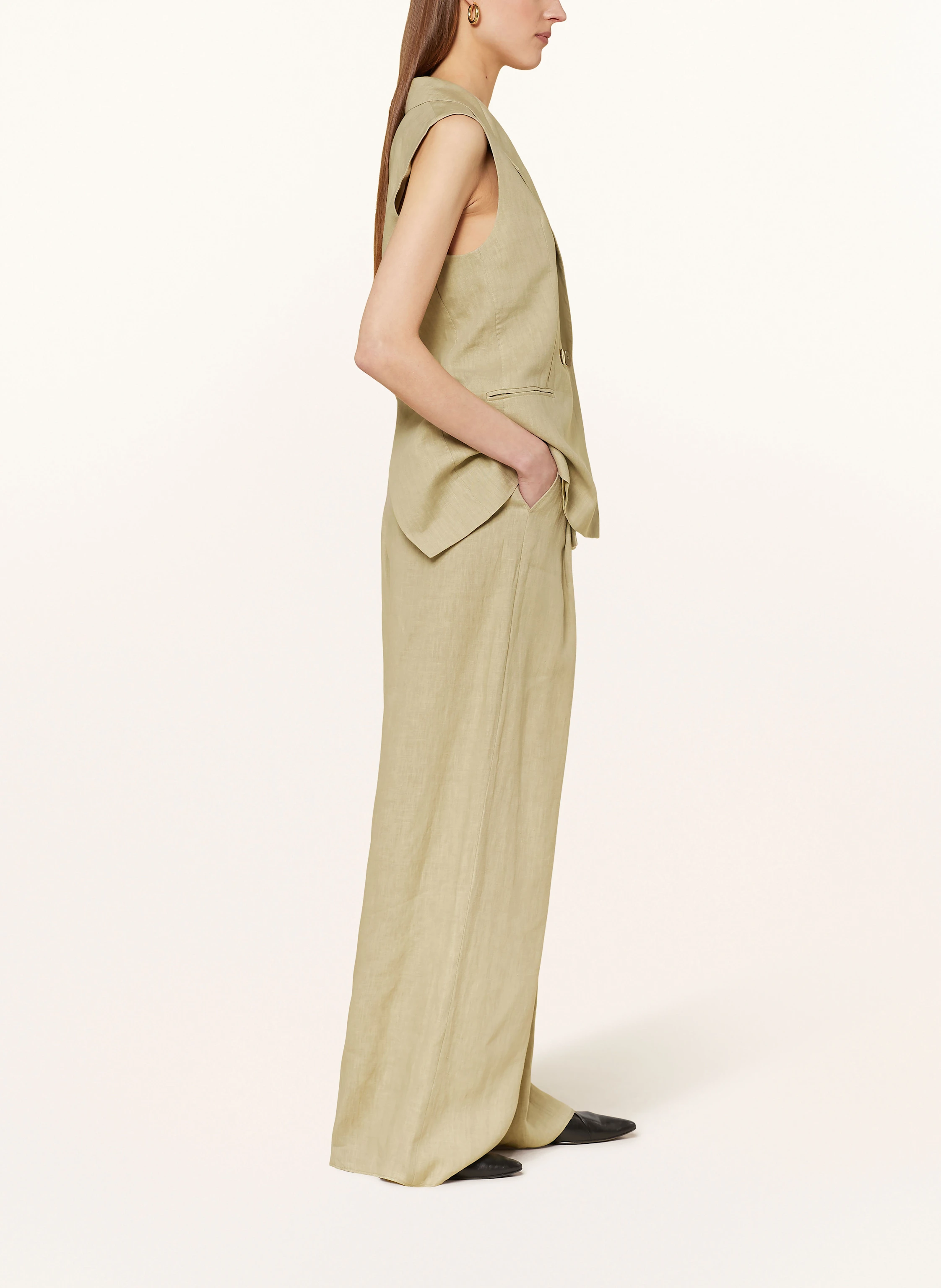 MARELLA Marlenehose aus Leinen