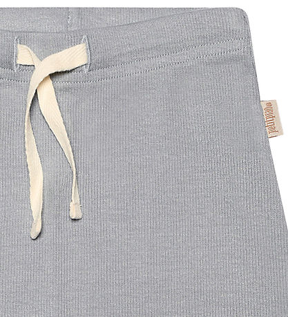 Petit Piao Shorts - Rib - Modal - Blåe Mist