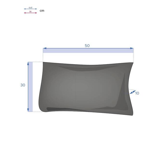 Coussin déco d'extérieur KORAI Vert Olive
