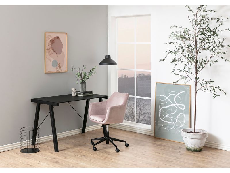 AC Design Bürostuhl Nora, mit Polsterrücken und Armlehnen, Schreibtischstuhl