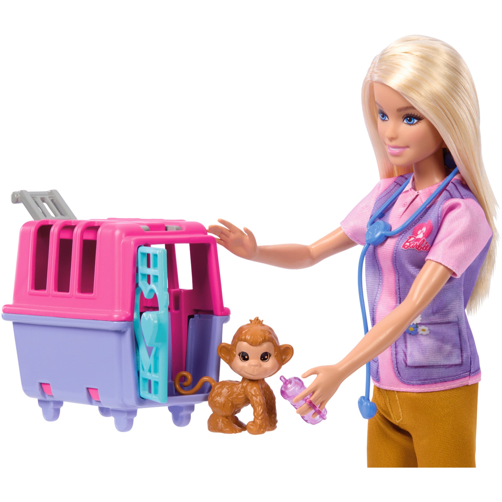 Mattel Puppe Barbie Karrieren Animal Rescue & Recover Spielset