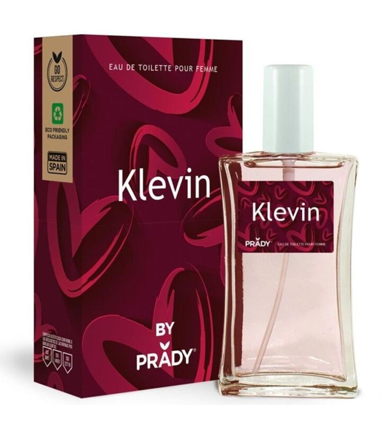 Prady - Eau de toilette para mulheres 90ml - Klevin