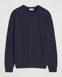 Morgano Merino Knitted Fisherman Ribb  White