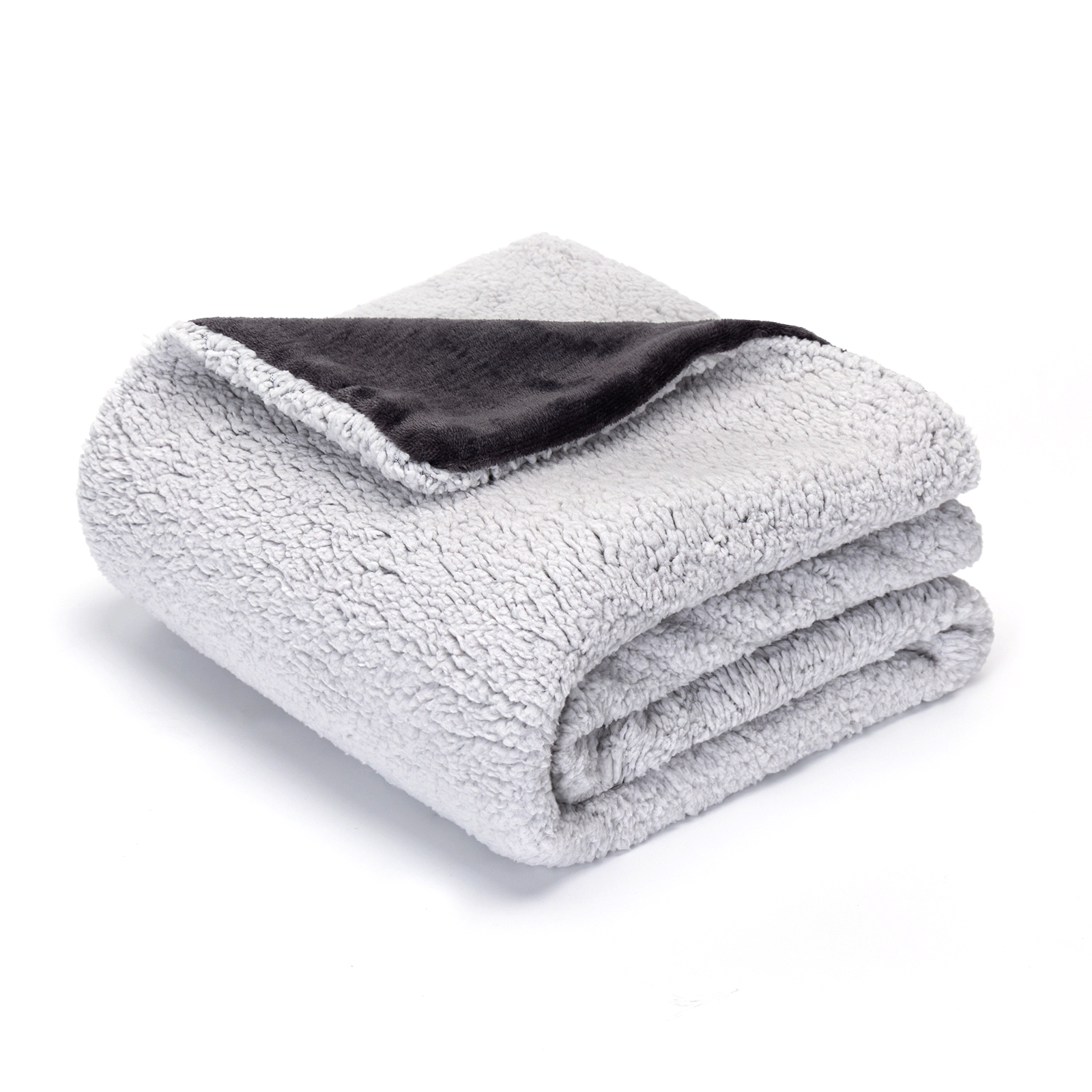 Manta Nobleza para Cães, Manta Macia de Pelúcia para Gatos e Outros Animais de Estimação, Manta Lavável de Dupla Face, Cinza, 120*100cm