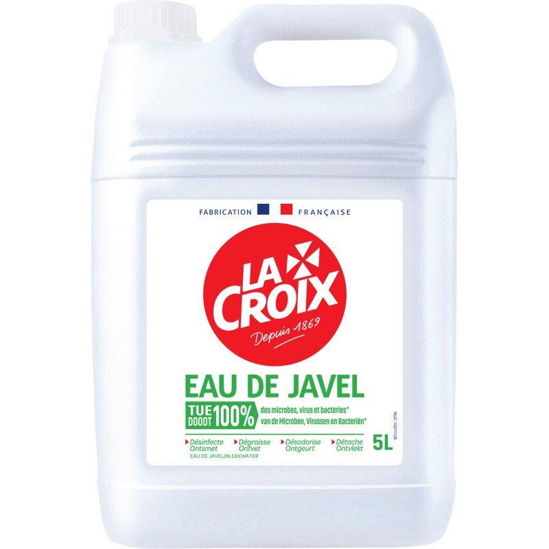 Eau de Javel La Croix classique  - Bidon de 5 L