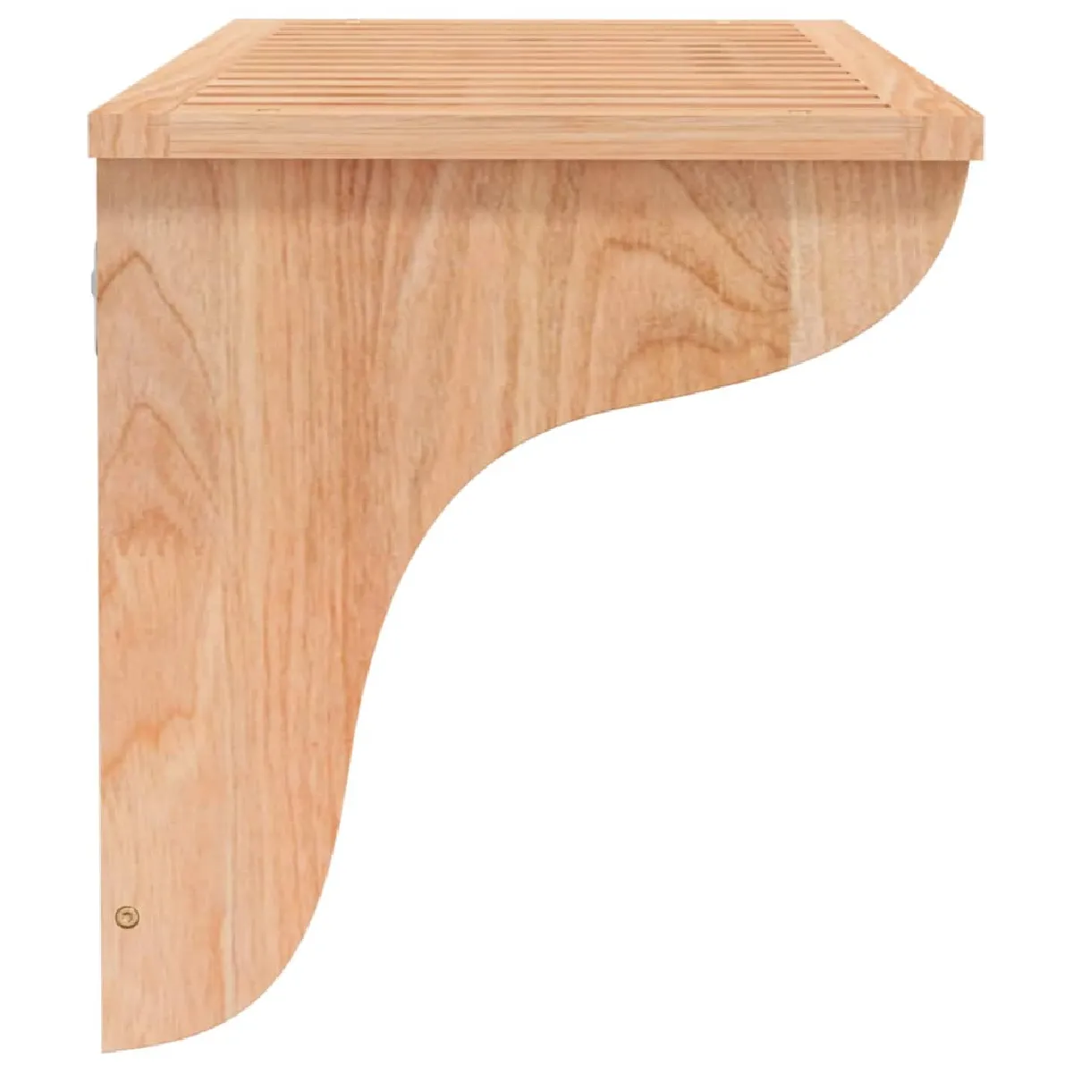 Helloshop26 Porte-serviettes 60 cm bois de noyer