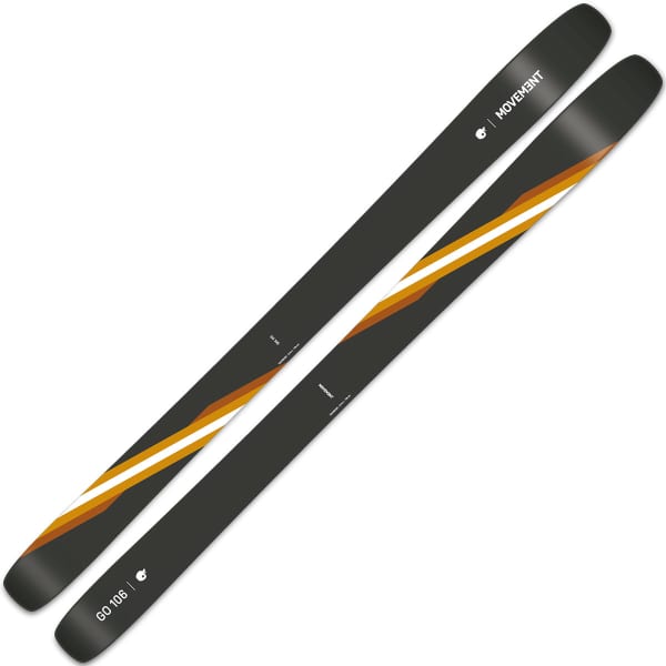 Ski MOVEMENT GO 106 TI BLACK/GOLD/WHITE