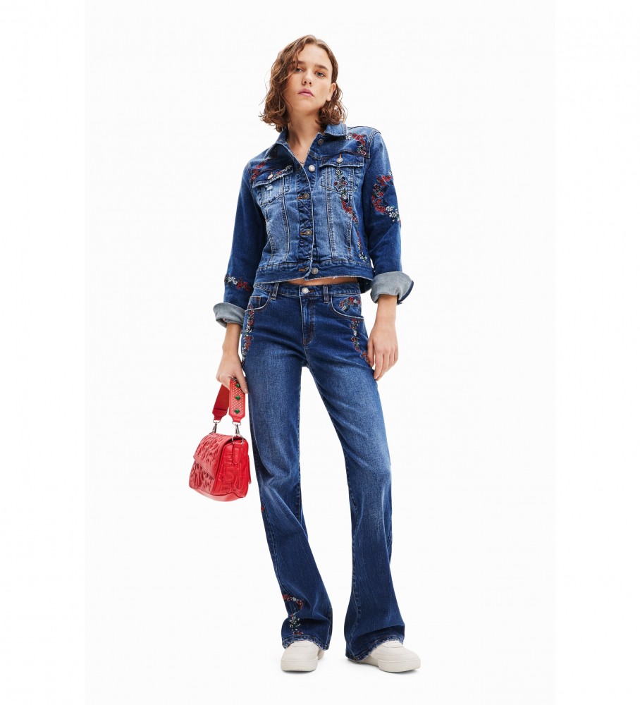Azul Desigual Jean Córdoba