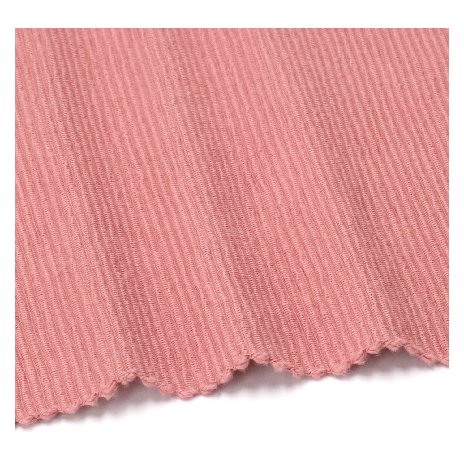Placemat geribbeld, GOTS bio-katoen, donker roze, 35 x 50 cm