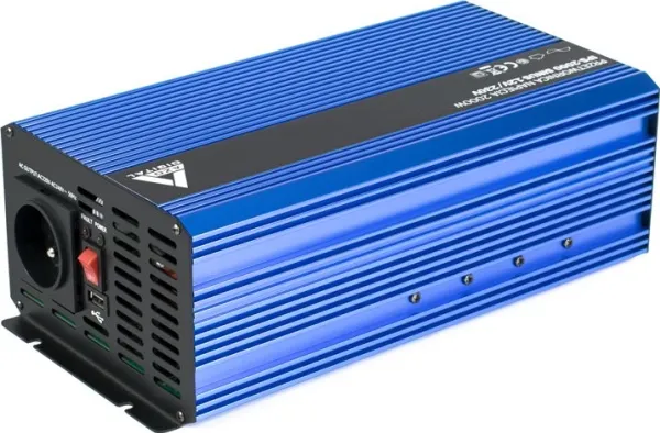 AZO Digital inverter Voltage converter 12 VDC/230 VAC SINUS IPS-2000S 2000W