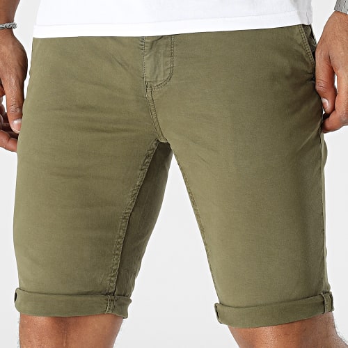 Short Chino Skinny Bary Vert Kaki