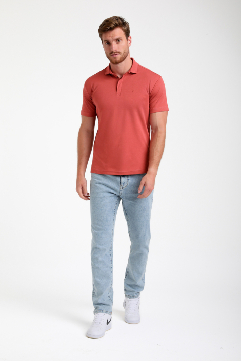 Gabbiano oranje heren polo