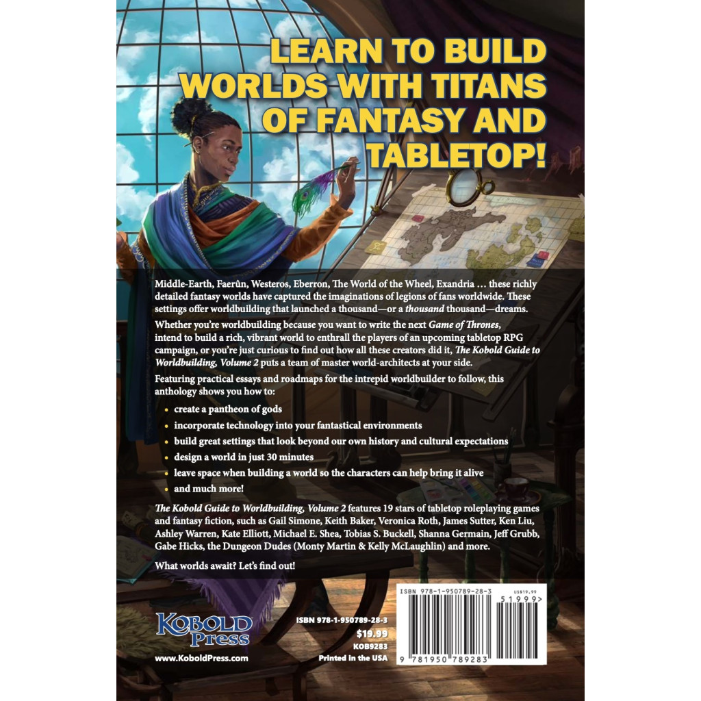 Kobold Guide to Worldbuilding, Volume 2