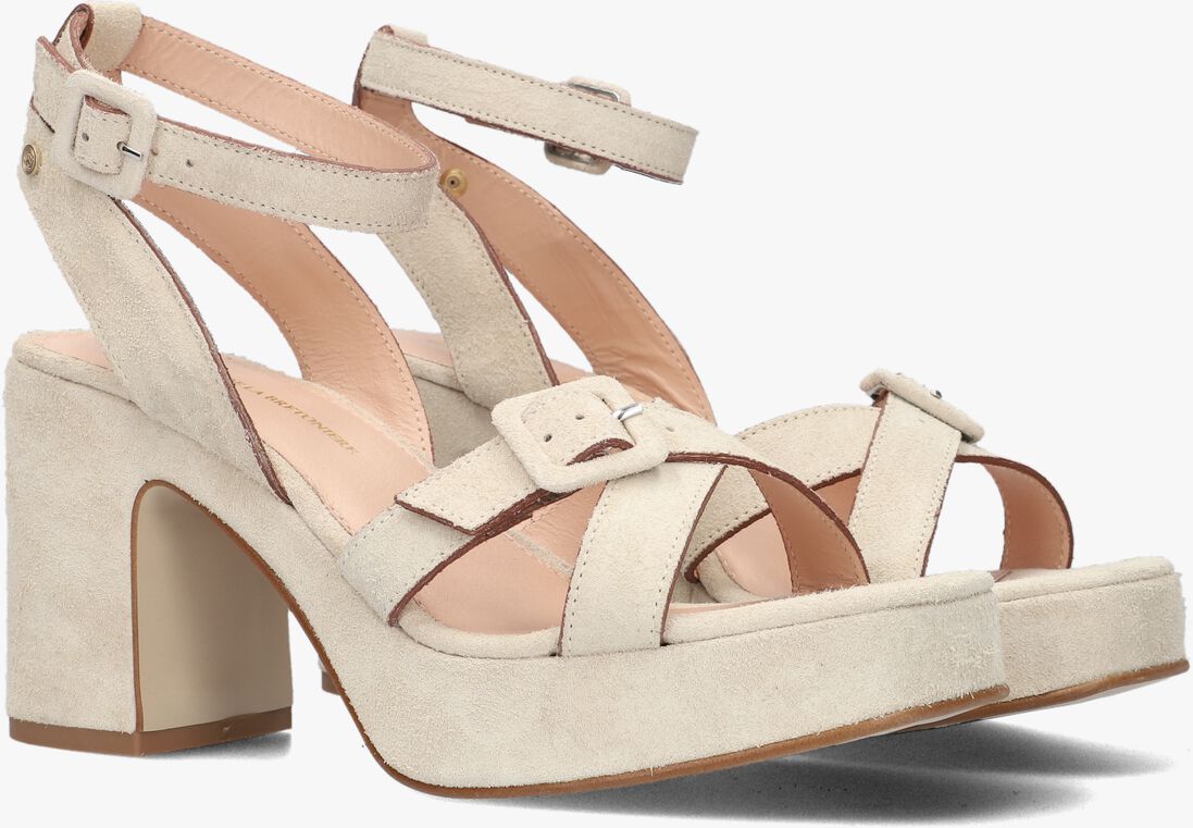 FRED DE LA BRETONIERE beige fred de la bretoniere sandalen 163010180