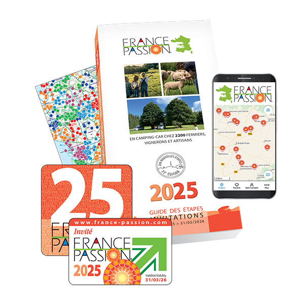 Guide des Etapes France Passion 2025