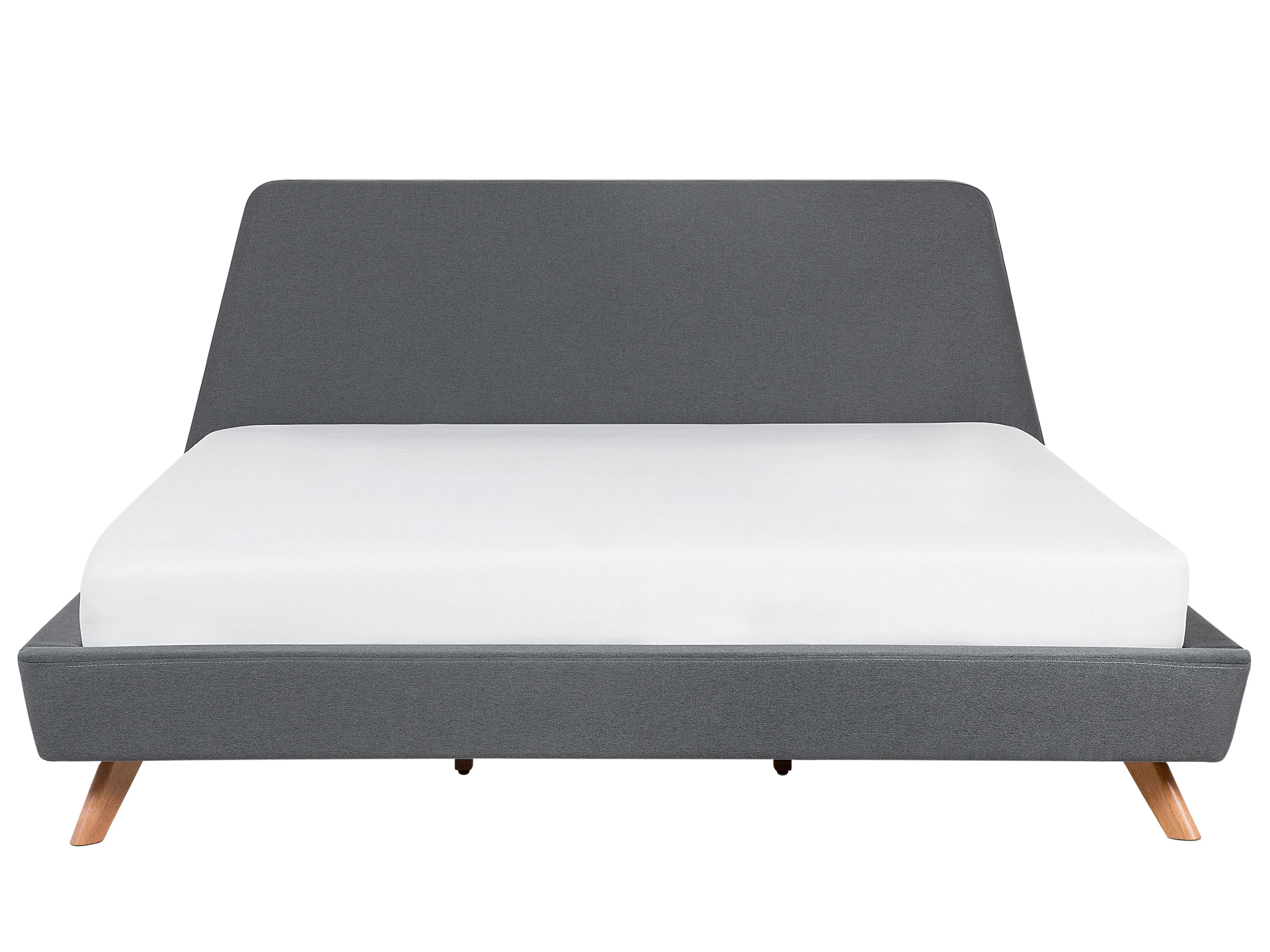 Bed Stof VIENNE 180 x 200 cm Grijs