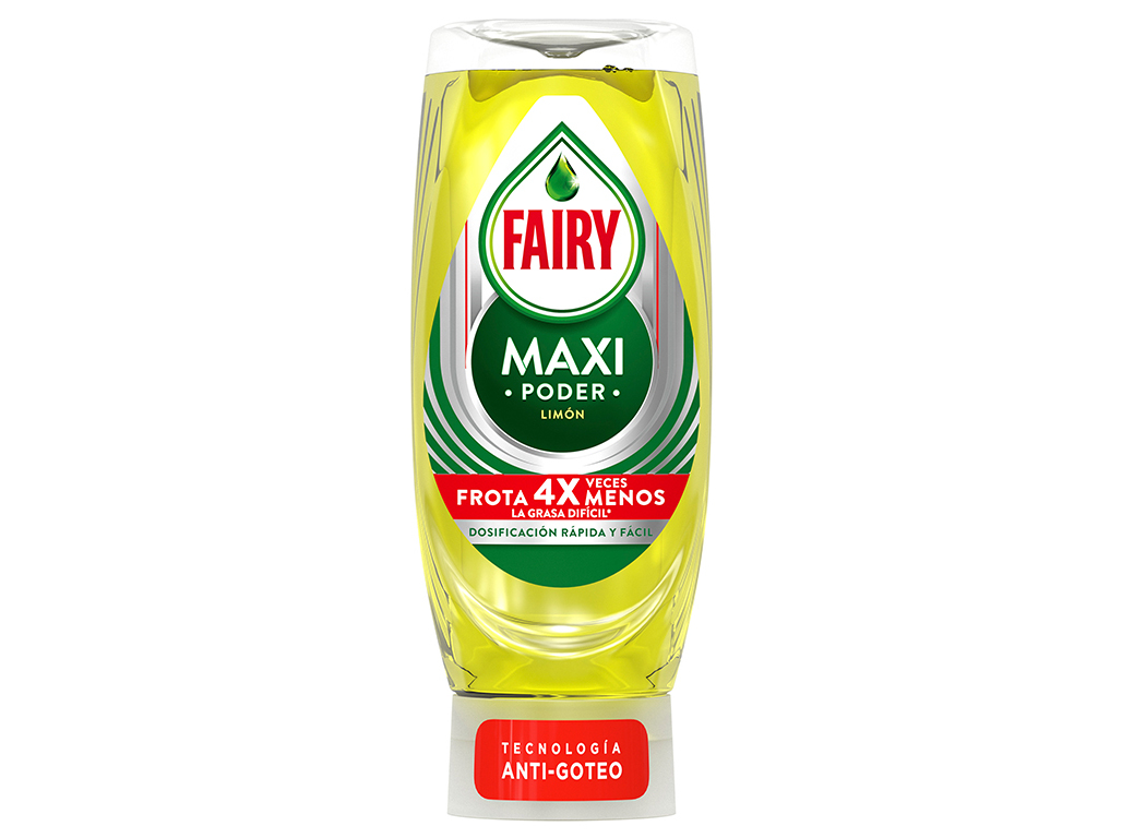 DETERGENTE MANUAL LOIÇA FAIRY MAXI PODER LIMÃO 450ML