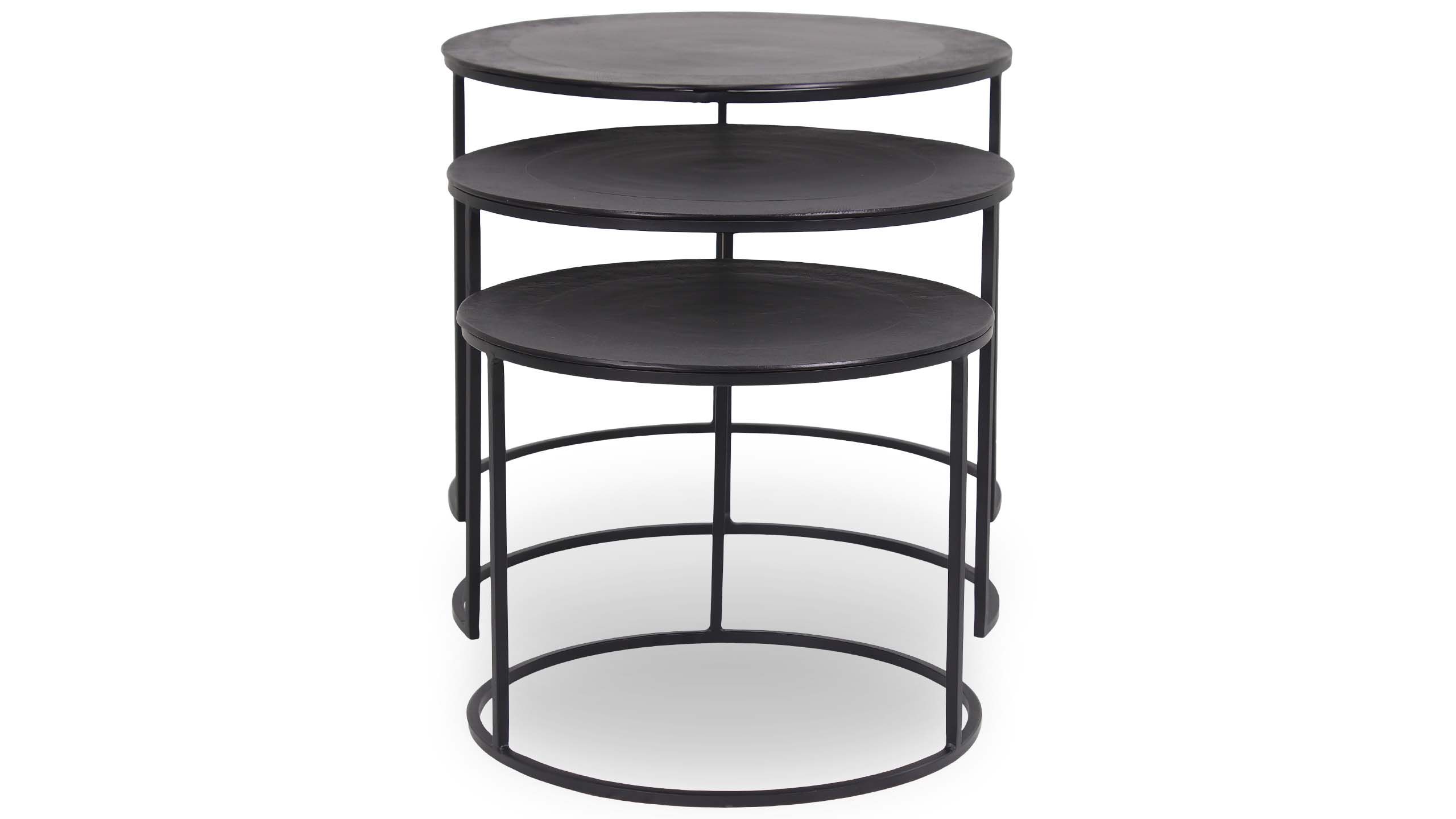Salontafelset IV-52.009 Tres B55 x D55 x H45 cm