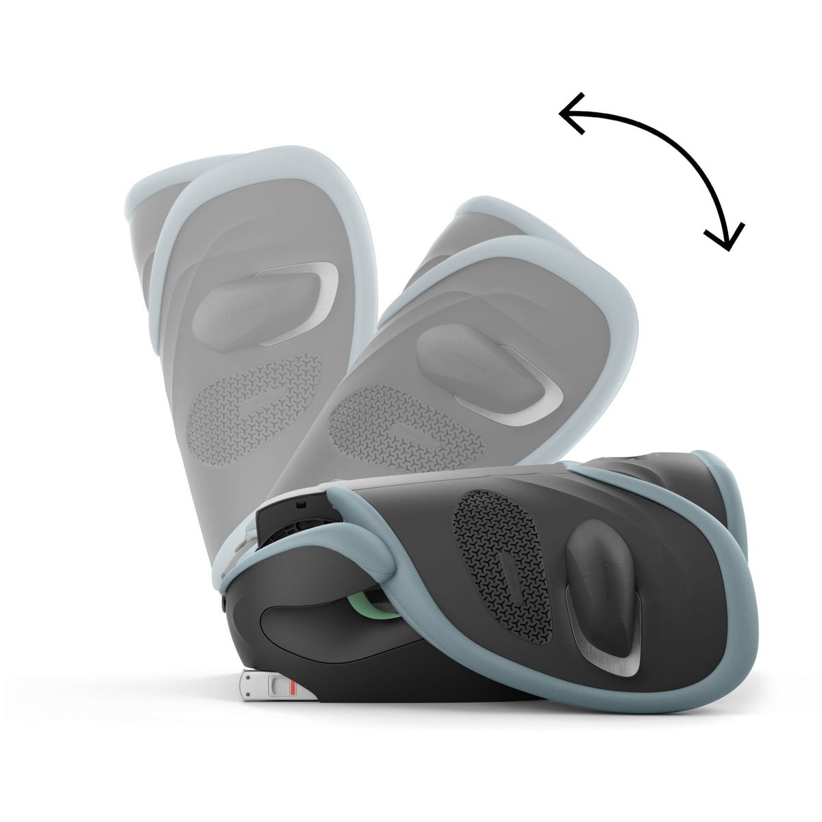 CYBEXCYBEX   Solution G2 i-Fix Plus stormy blue light blue