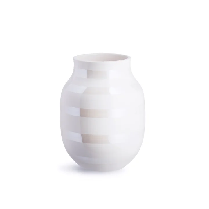 Kähler Design - Omaggio Vase H 200, perlmutt