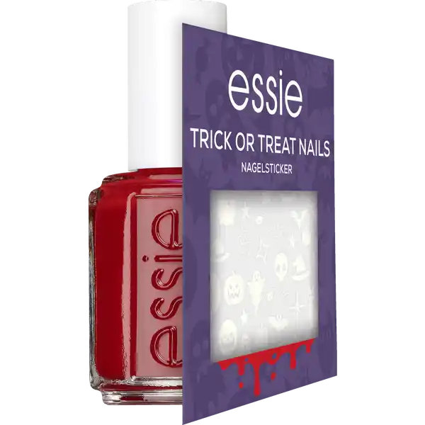 Nagellack Nr. 59 aperitif & Glow in the Dark Nagelsticker-Set