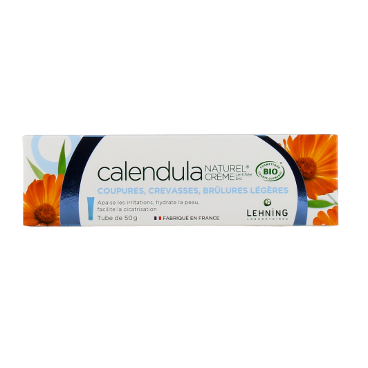 Crème au Calendula Naturel Lehning - Tous types de peaux