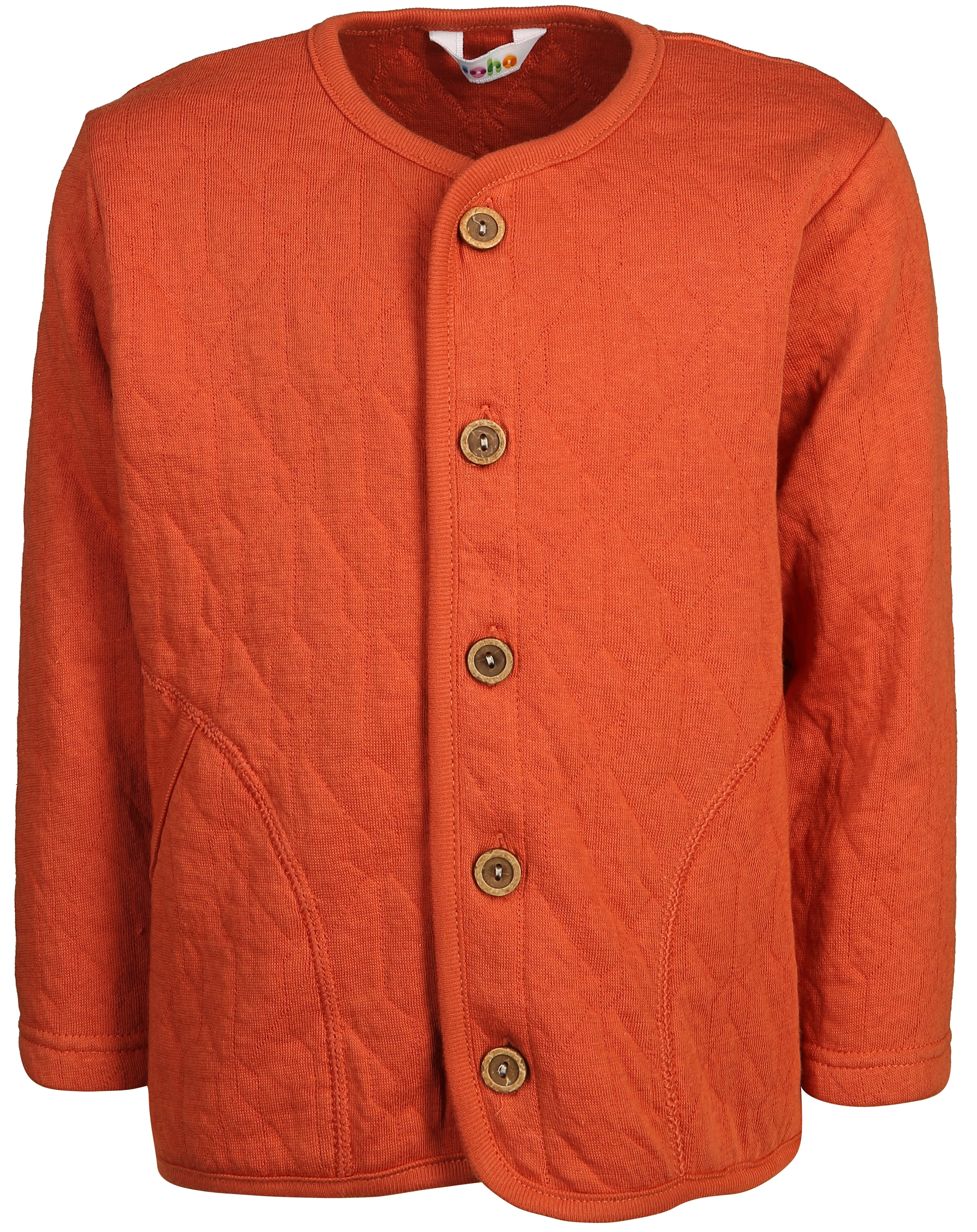 Strickjacke 4020 QUILT in autumn red