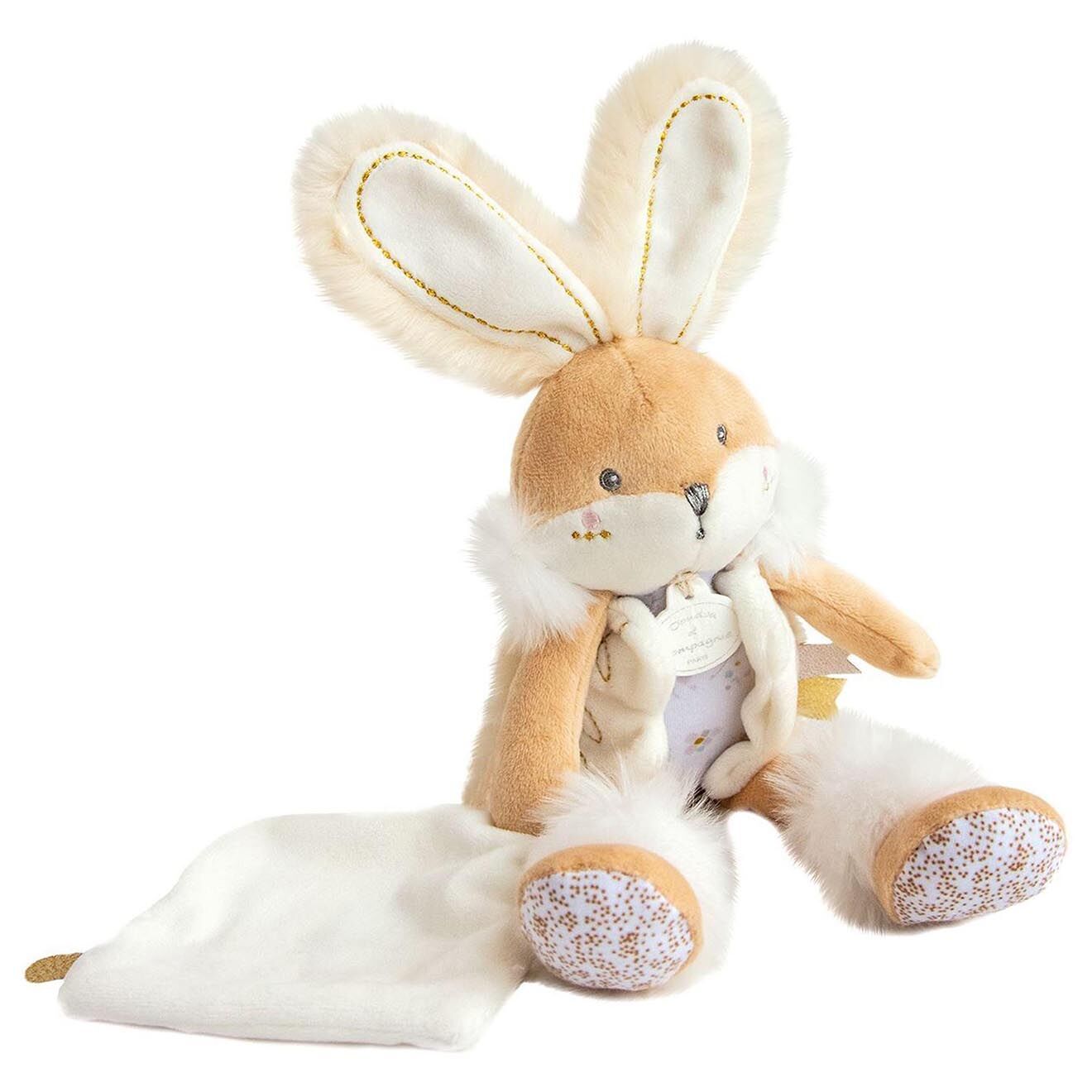 Doudou et Compagnie Doudou Pantin Lapin de sucre beige