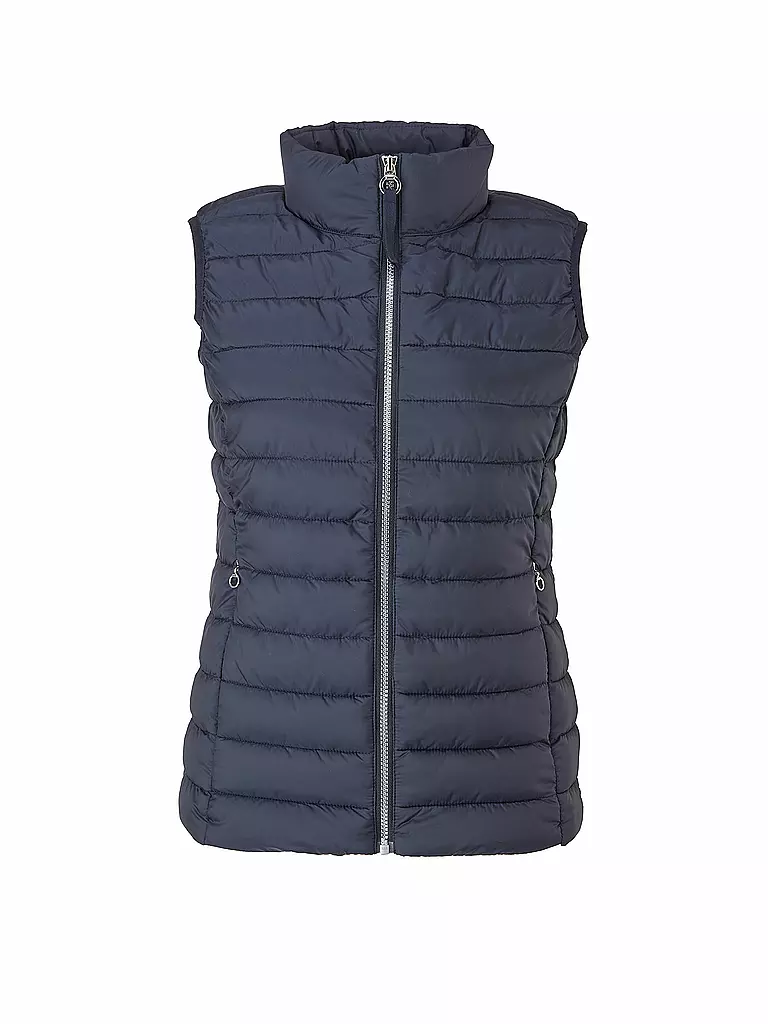 S.OLIVER Steppgilet dunkelblau