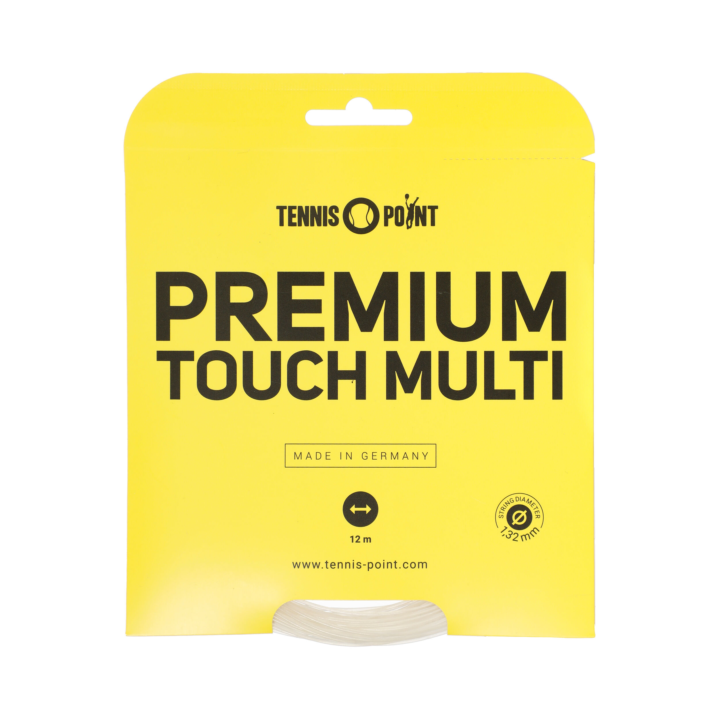 Tennis-Point Premium Touch Multi Cordage En Garniture 12m - Écru