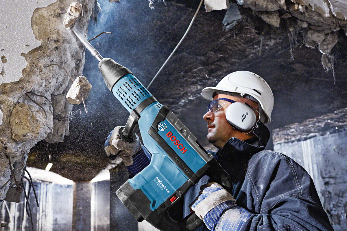 Bosch Professional GBH 12-52 D Boorhamer SDS-Max in koffer 1700W - 0611266100