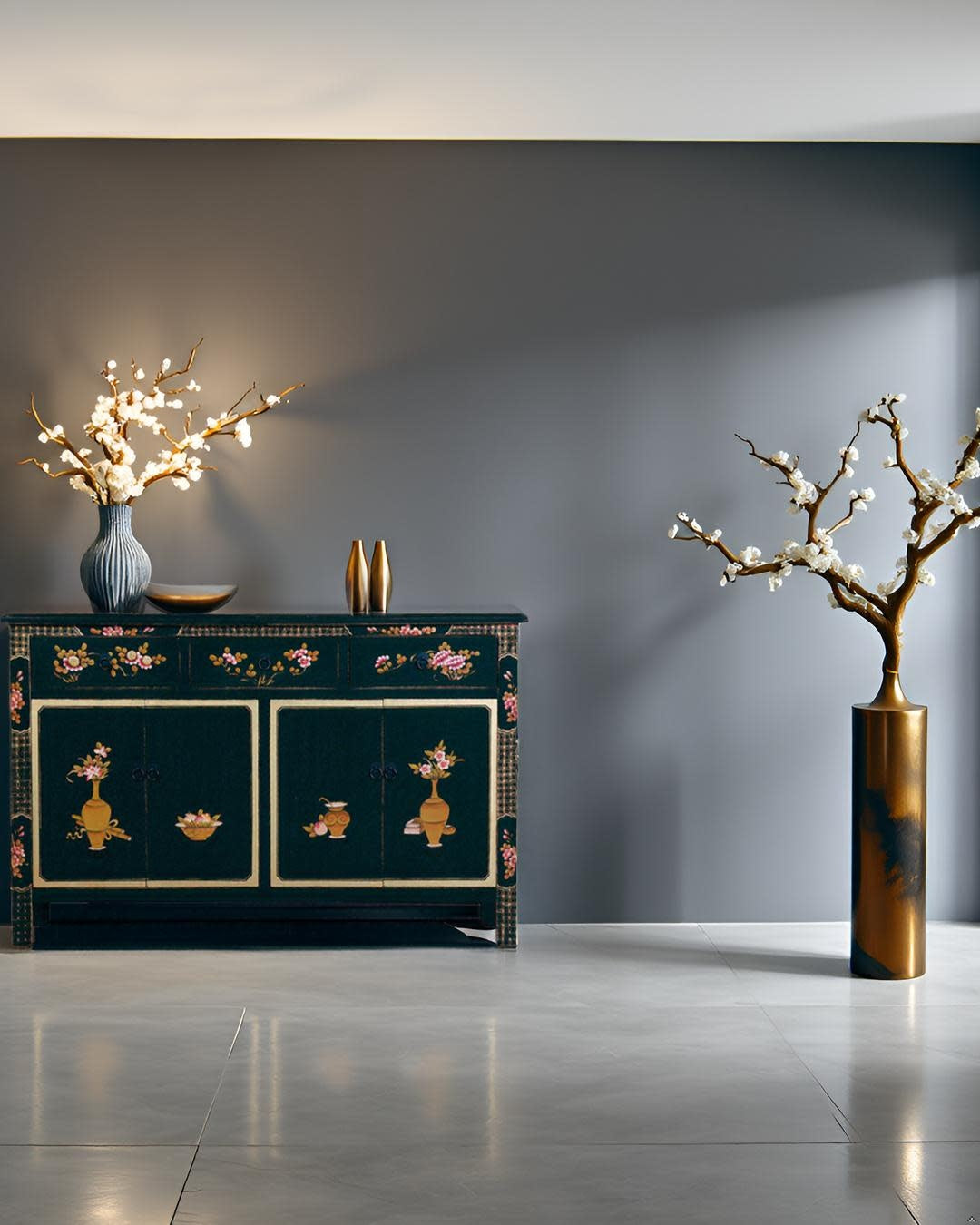 Fine Asianliving Chinese Dressoir Zwart