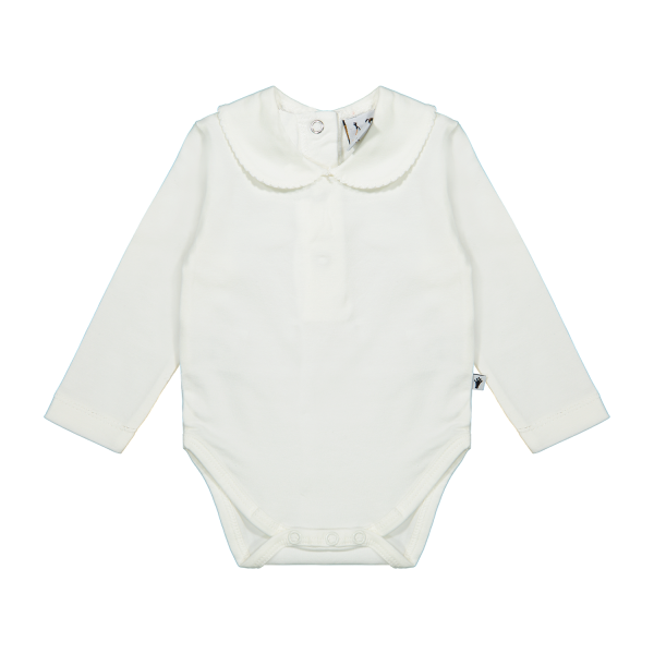 Klein Baby Romper Lange Mouw - Mt. 50 - Off White