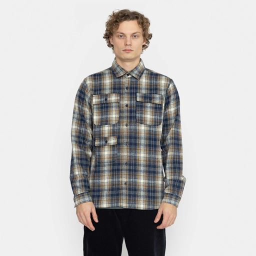 Revolution Multi Pocket Skjorte, Navy, S