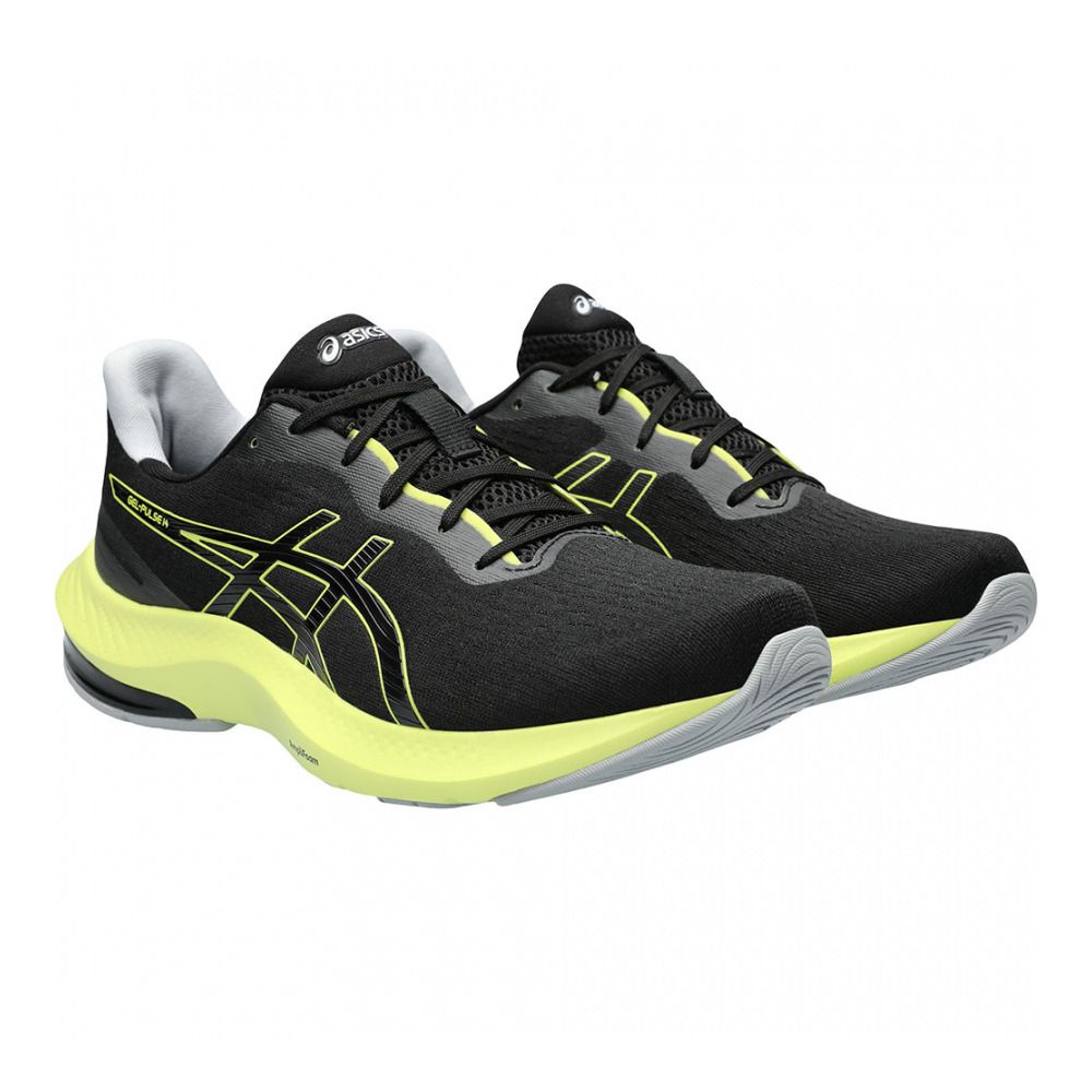 Asics GEL-PULSE 14 - Chaussures running Homme black/glow yellow