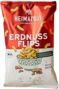 Heimatgut Erdnuss Flips, 125 g