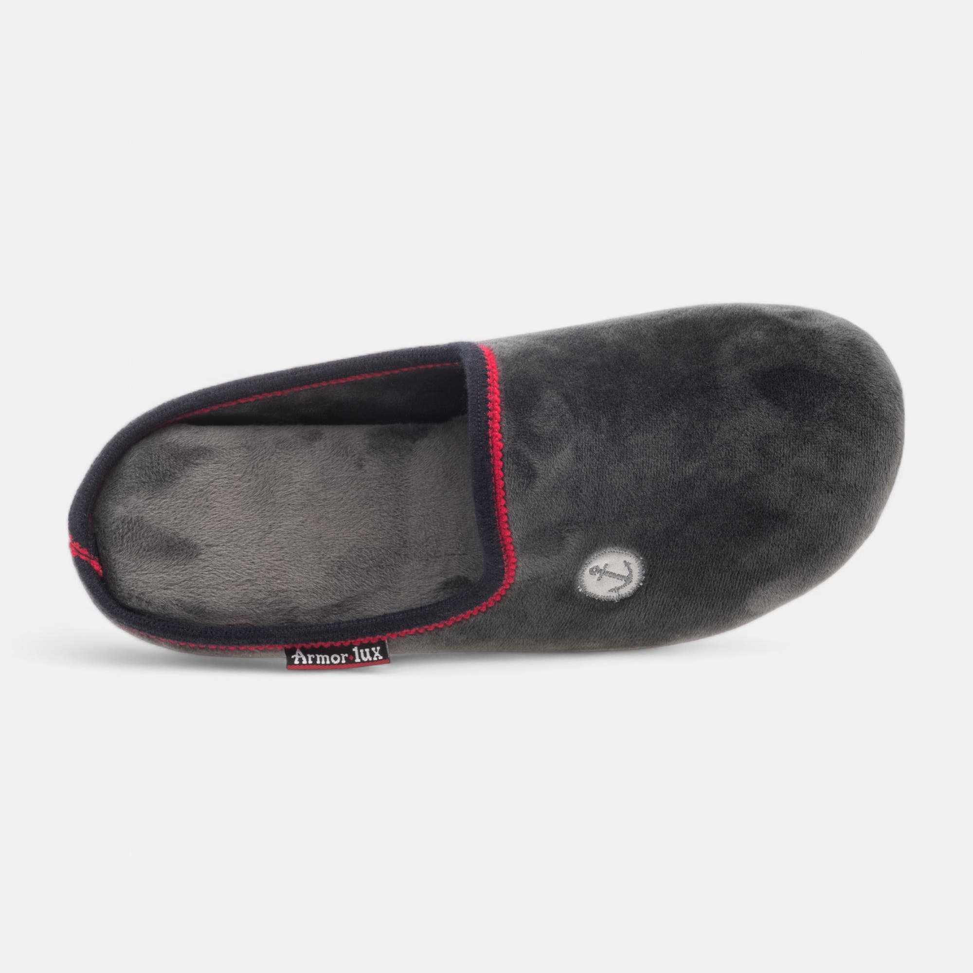 Pantoufles mules Homme gris