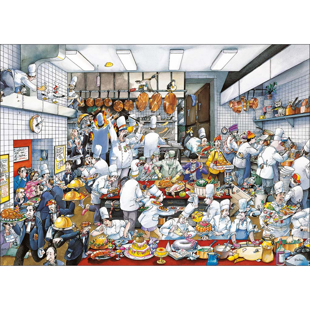 Puzzle - Cartoon Classics Creative Cooks - 1000 Pièces