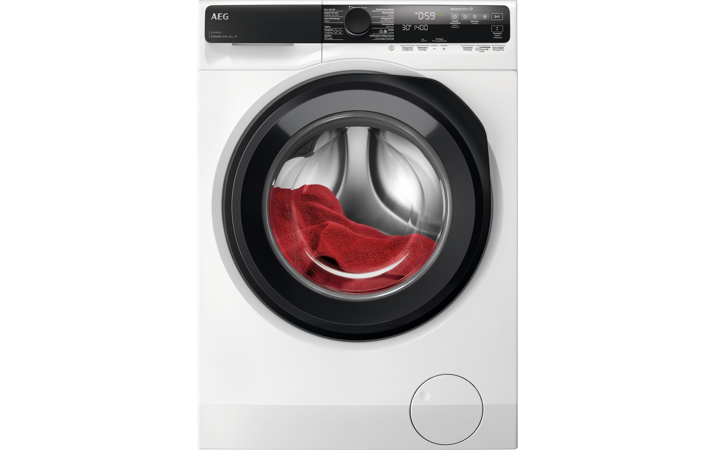 Waschmaschine AWA6GSI10 Links<br>Frontlader mit 8 kg Ladekapazität