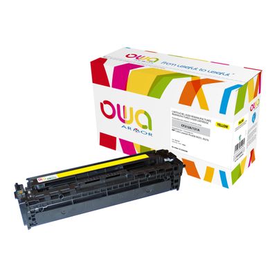 Cartouche laser compatible Canon 731 - jaune - Owa K15595OW