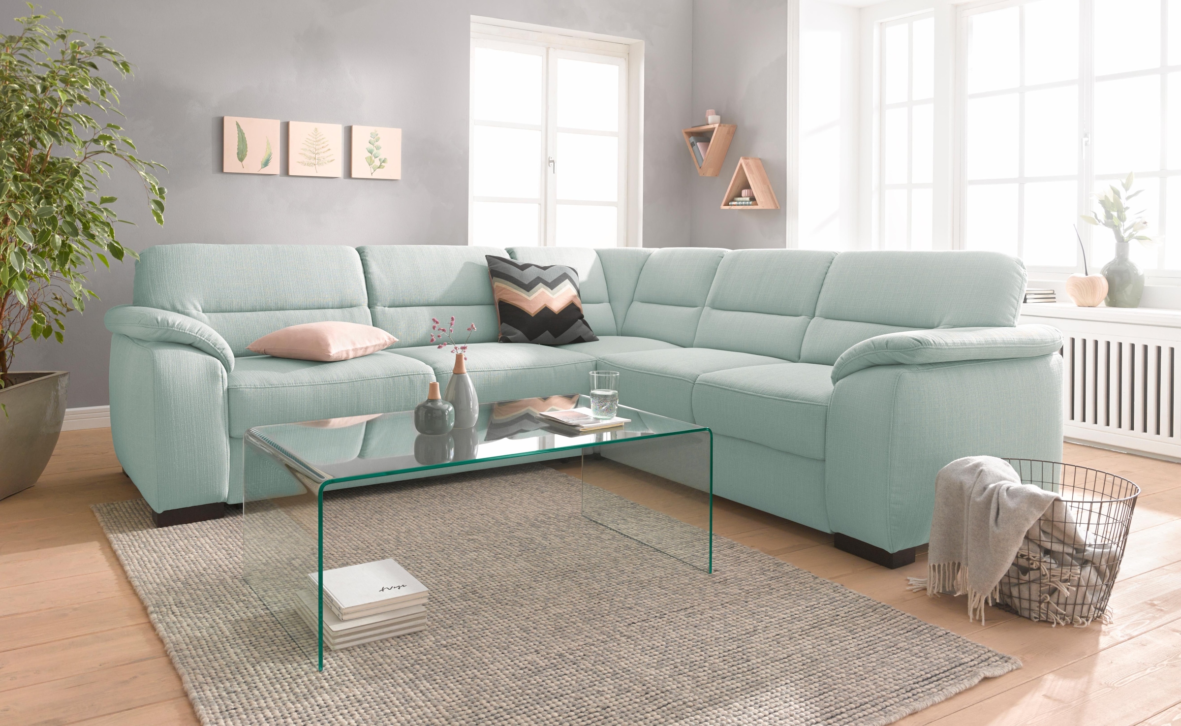 Paroli Couchtisch aus Klarglas