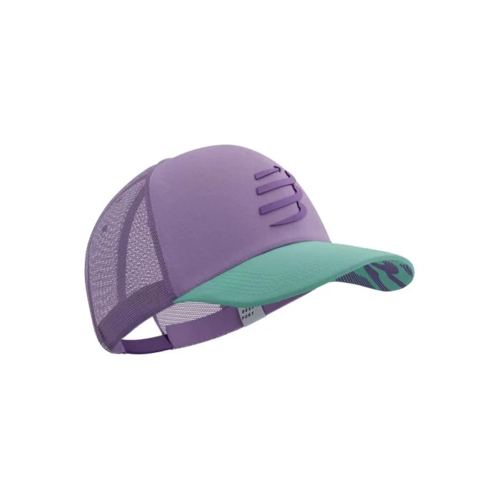 Compressport Unisex Caps Trucker Cap Lilla