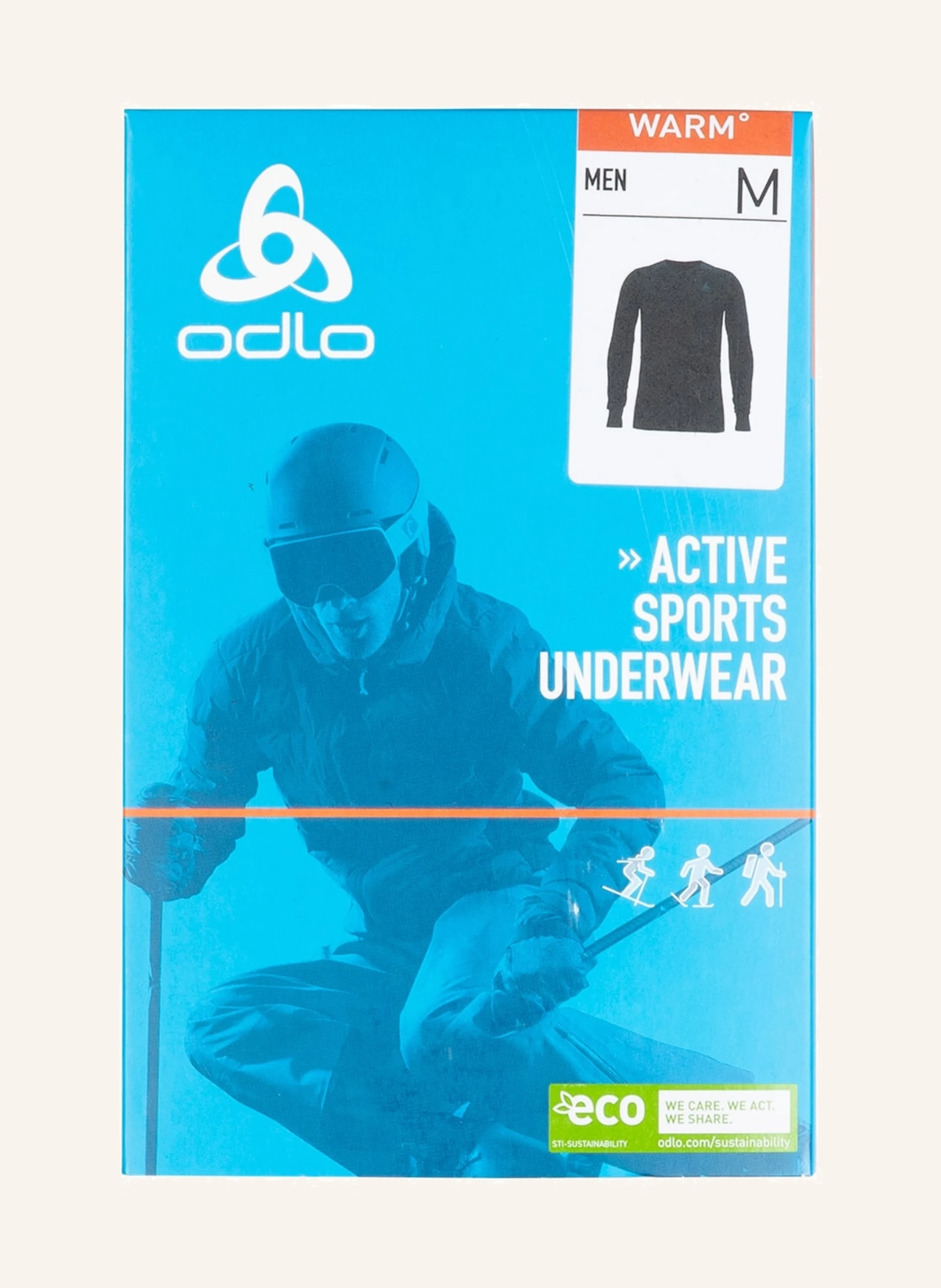 odlo Funktionswäsche-Shirt ACTIVE WARM ECO