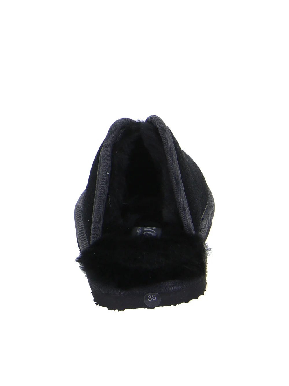 Hausschuh Cosy schwarz