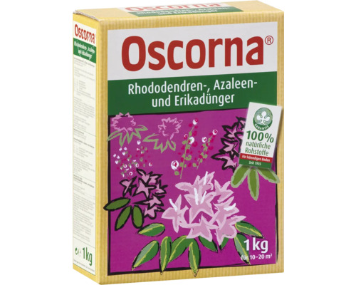 Rhododendron-, azalea- en heidemeststof Oscorna organische meststof 1 kg