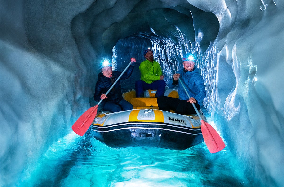 Erlebnistag Natureispalast Hintertuxer Gletscher