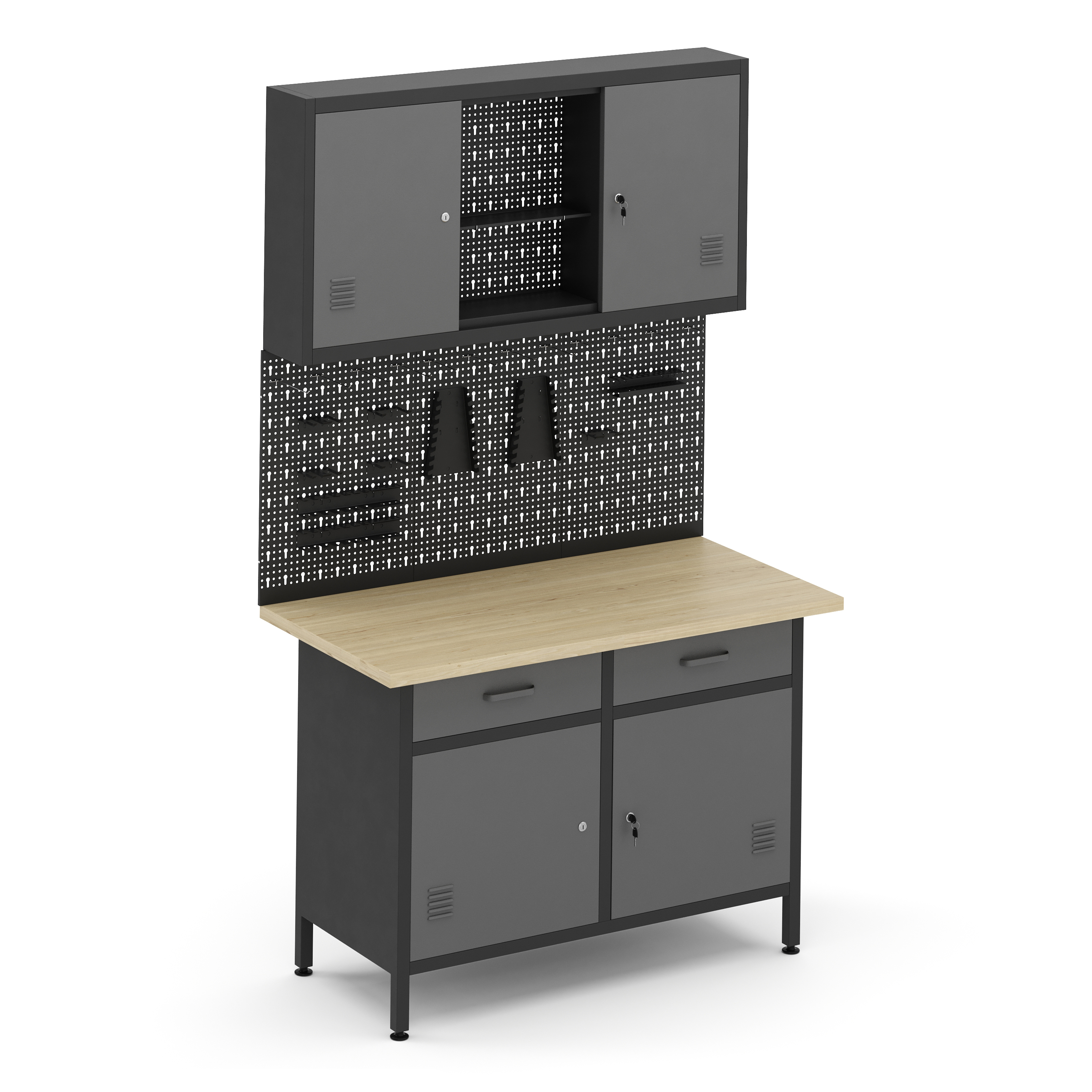 Werkstatt Set 4-teilig 120 cm
