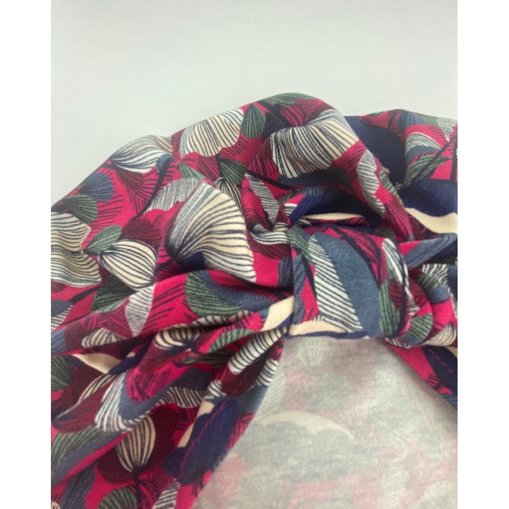 Turban Bébé Pavot Fuchsia