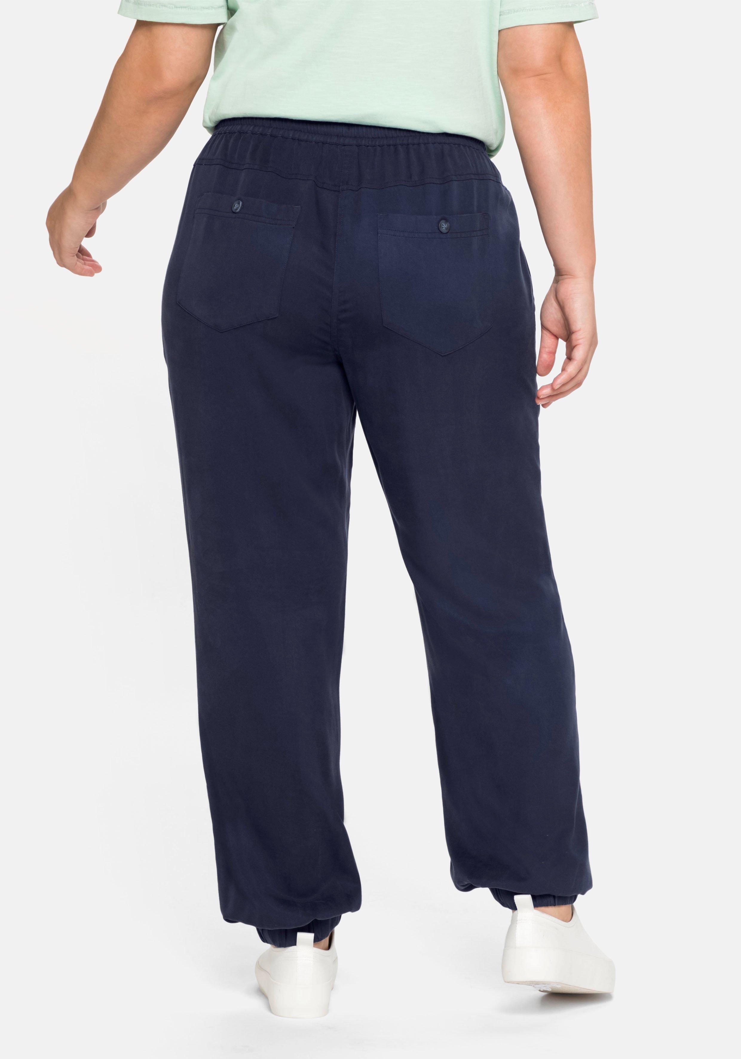 Joggpants mit elastischen Bündchen