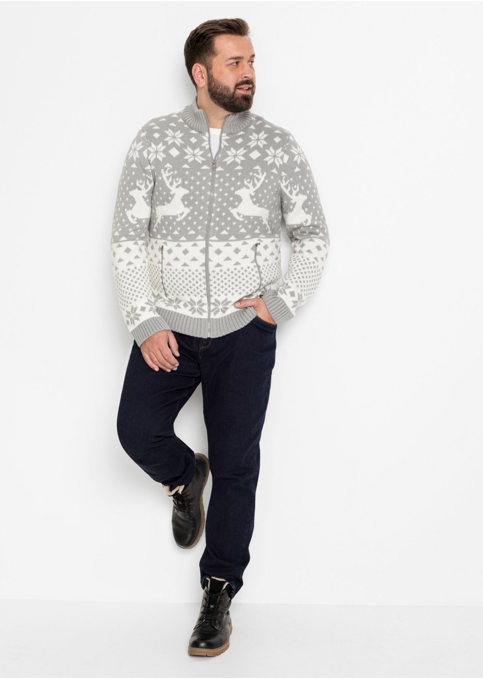 Gilet en maille norvégien